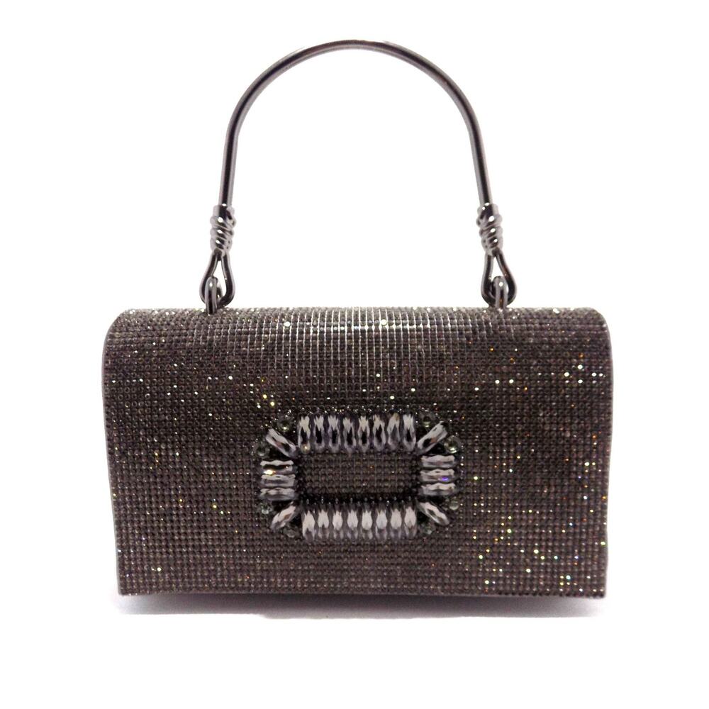 Lady Couture NY Cindy Clutch Bag- Rhinestones- New